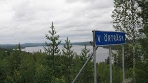 skylt v örträsk