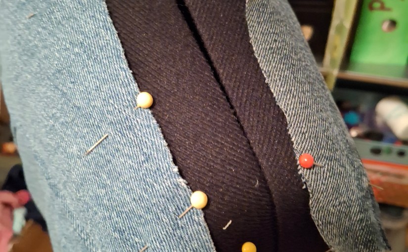 Learn to sew a upcycling jacket – long enough for&nbsp;me.