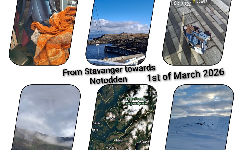 Stavanger  – Campus Notodden 1st of March with the delay cause a rockslide with huge rocks and locked&nbsp;road.